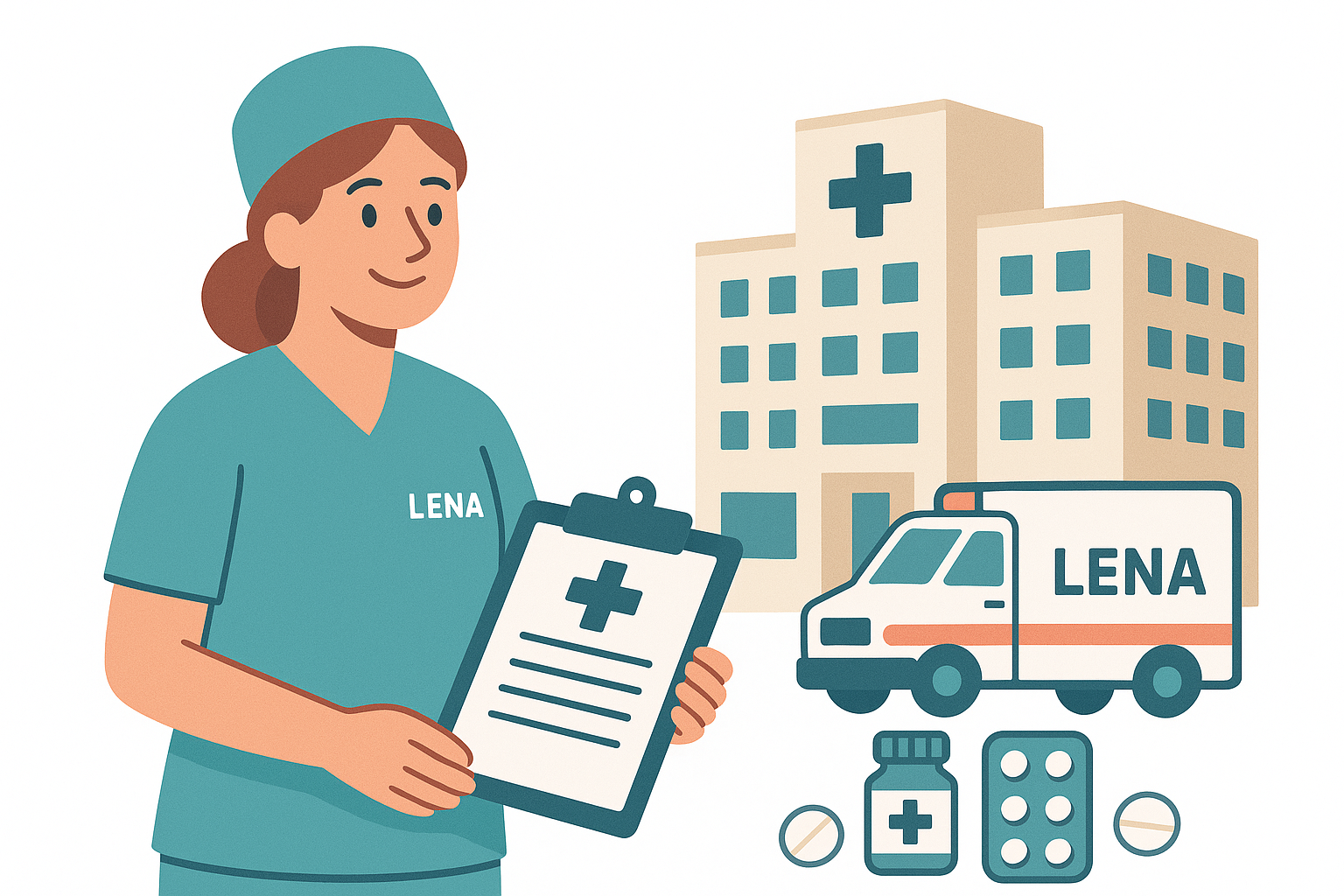 Diligencia con Lena